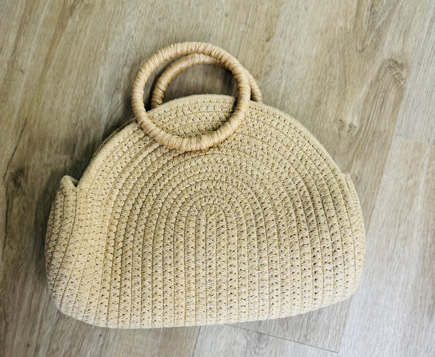 Straw Tote Bag