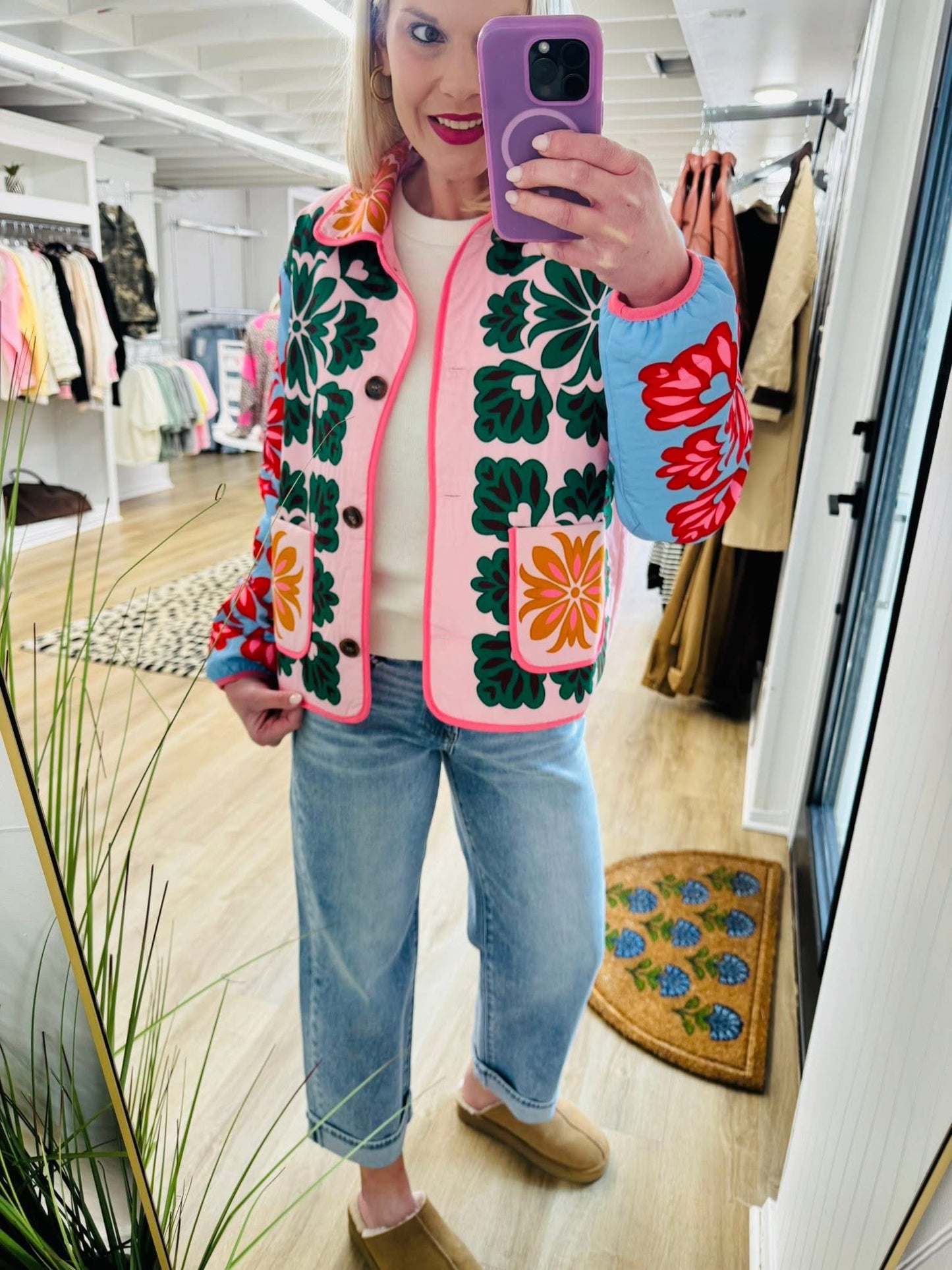 Blanche Patterned Jacket