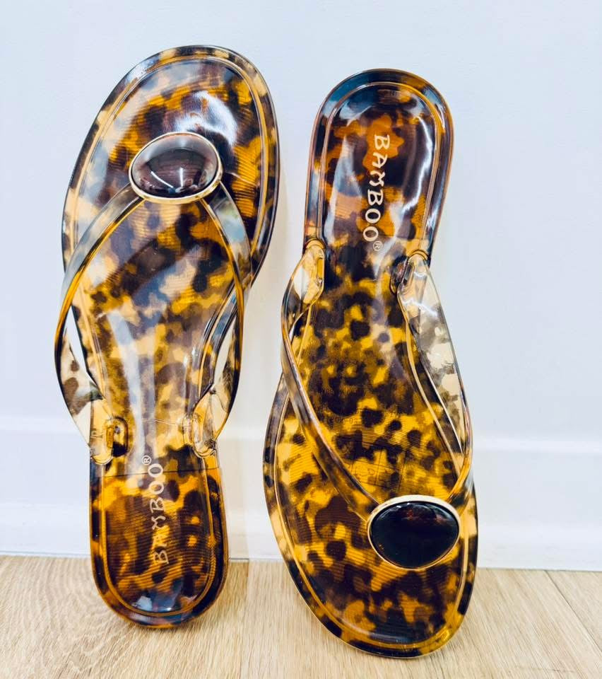 Marley Tortoise Jelly Sandal