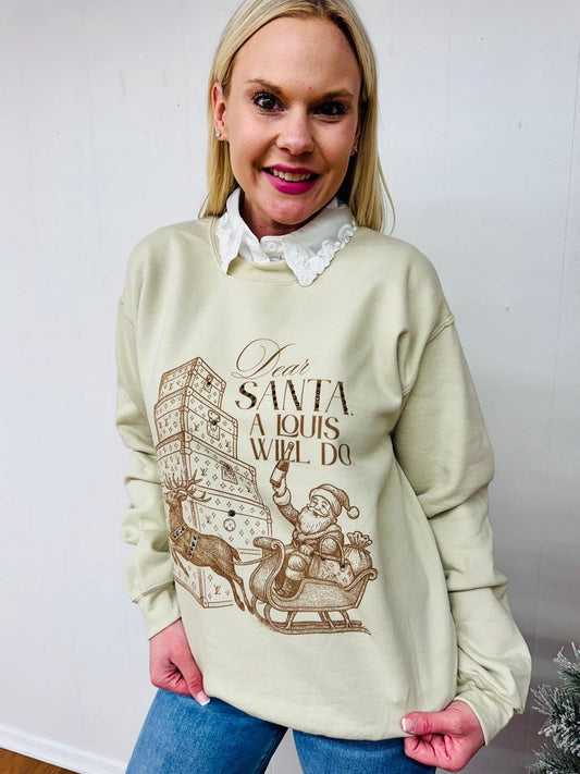 Dear Santa, A Louis Will Do