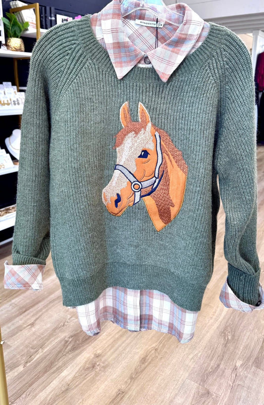 The Penny Horse Sweater