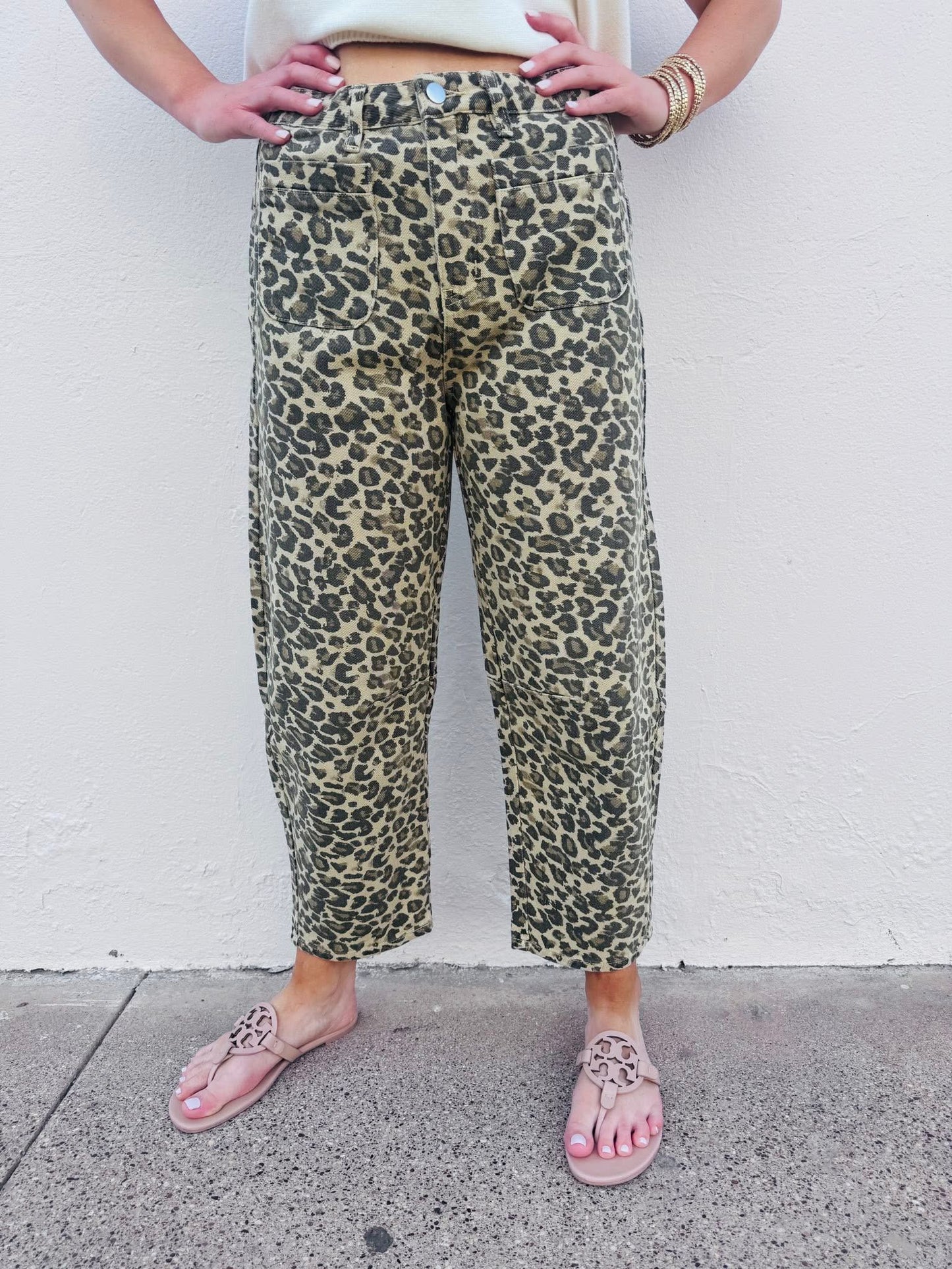 Spotted Rebel Barrel Jeans