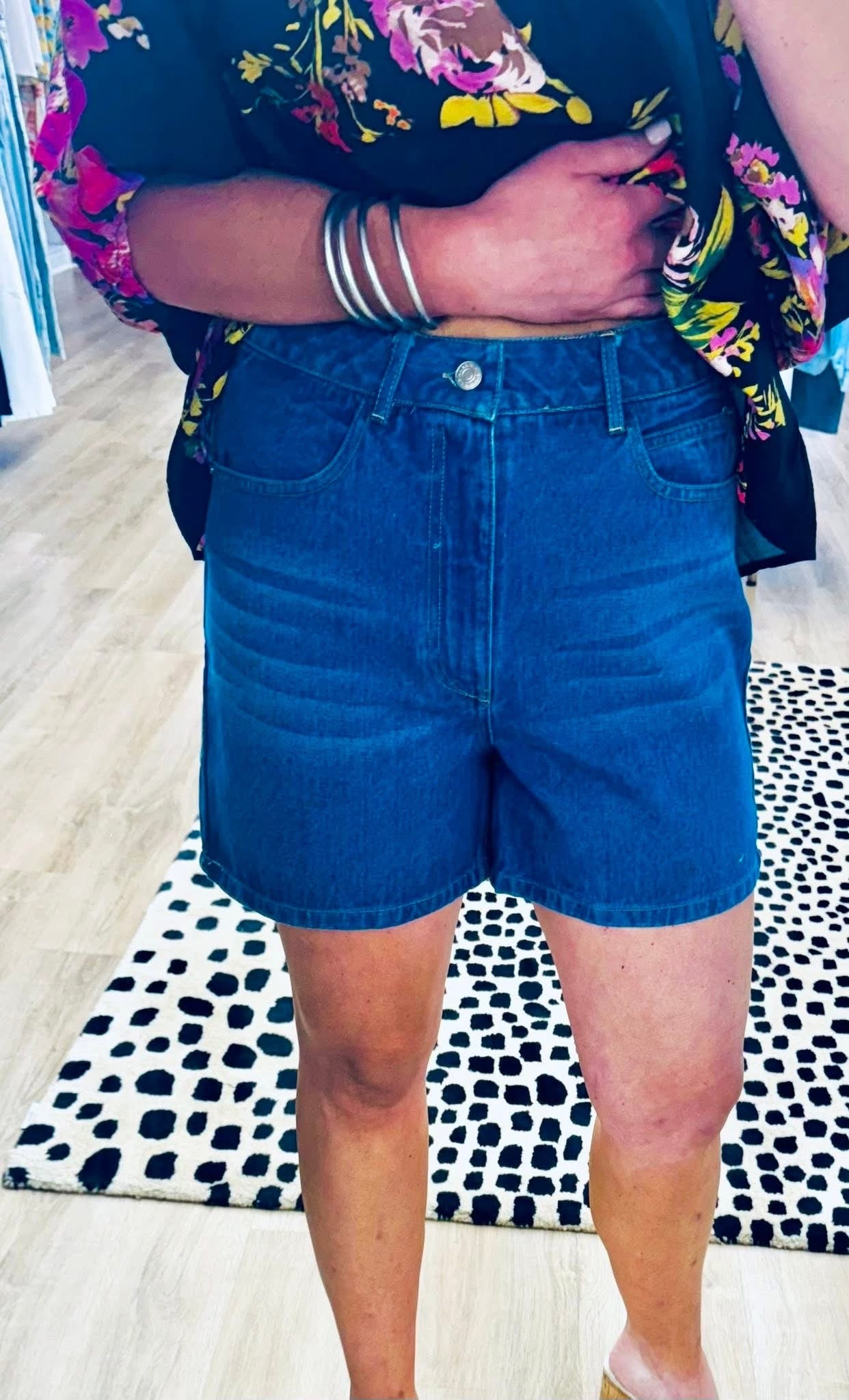 Classic Bermuda Denim Shorts
