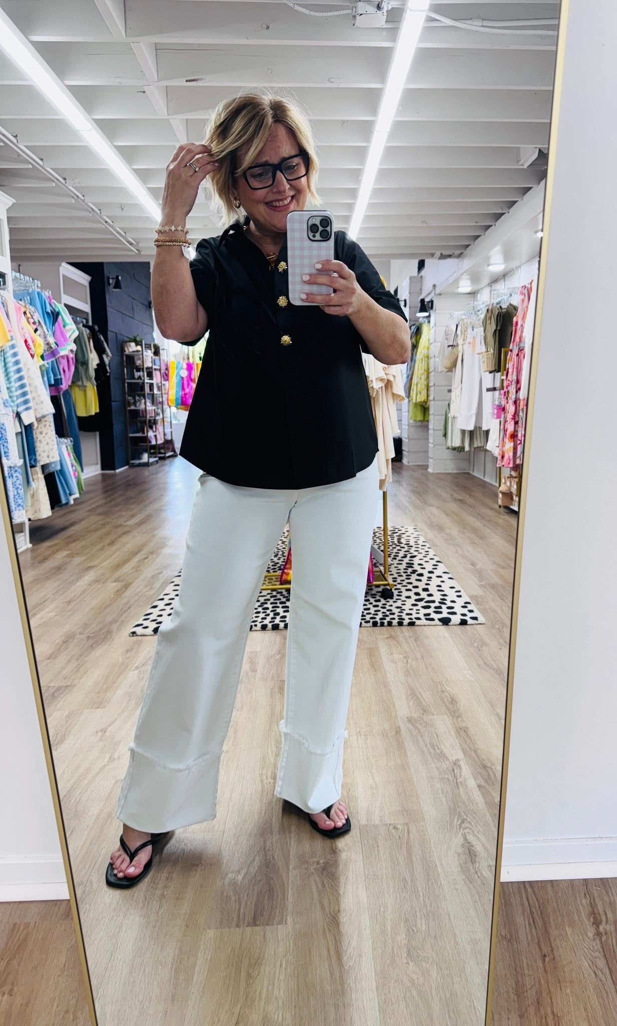 TummyControl Mid Rise Crop Jean