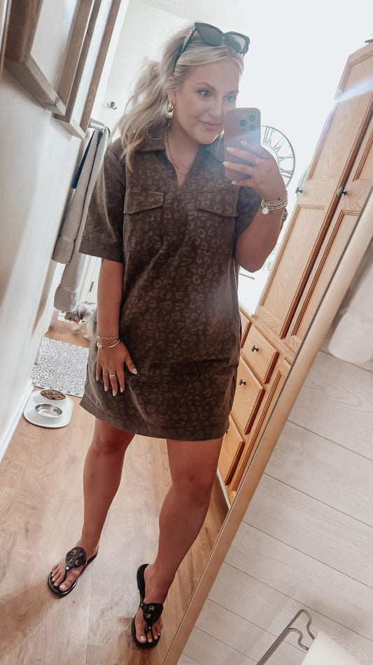 Always On My Mind Brown Dress