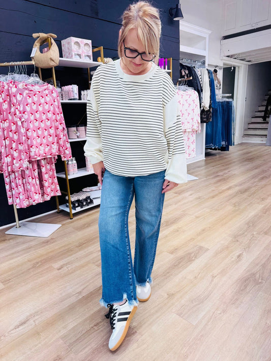 Say It Ain’t So Striped Top