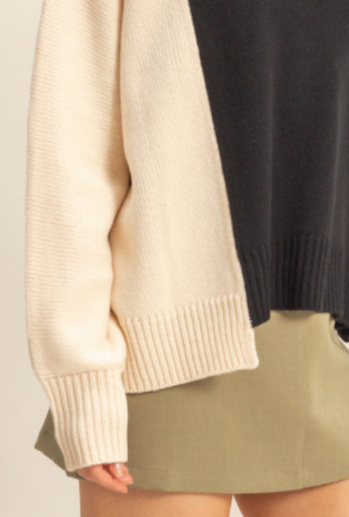 Color Scheme Colorblock Sweater