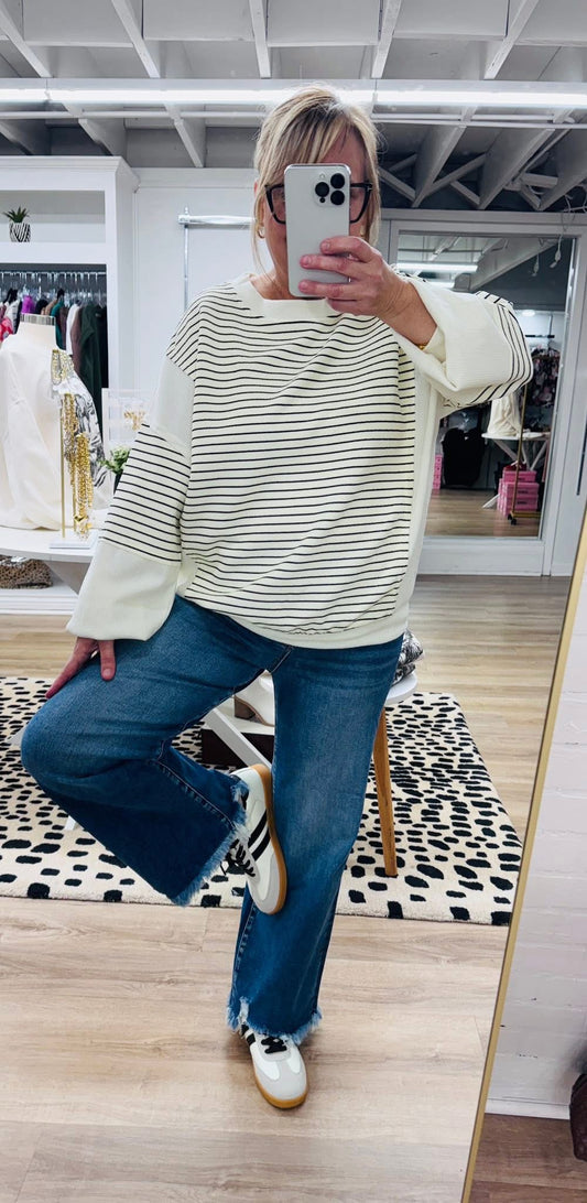 Say It Ain’t So Striped Top