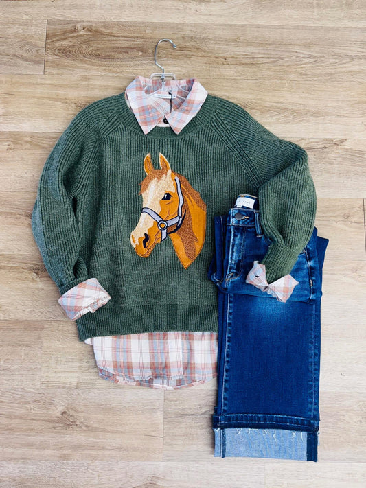 The Penny Horse Sweater