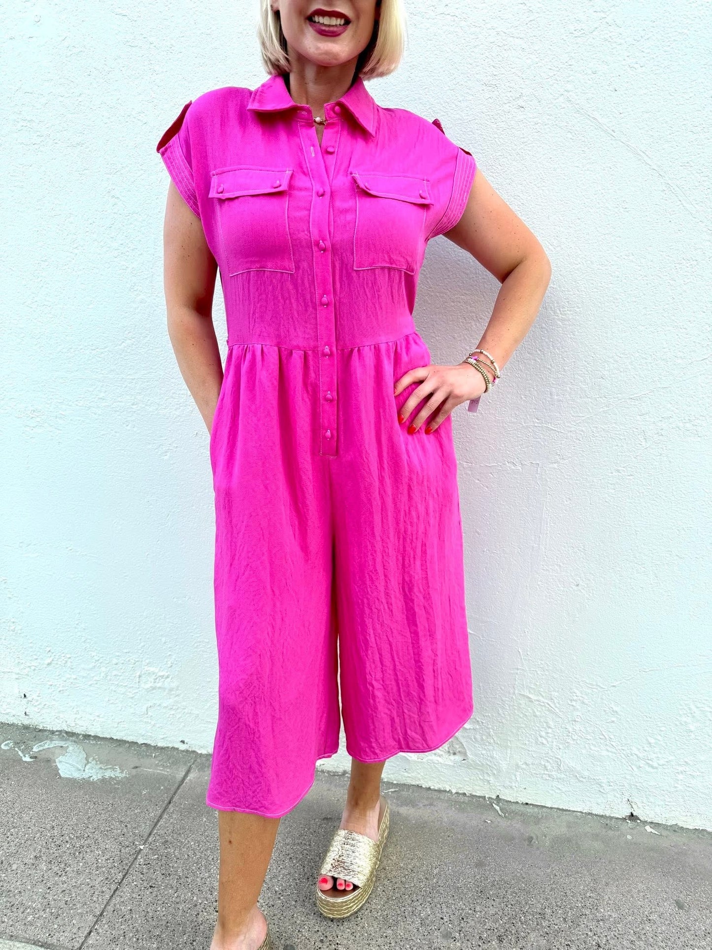 Love Me More Belted Jumpsuit