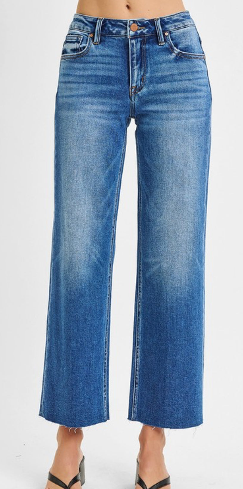 Tummy Control Mid-Rise Crop
