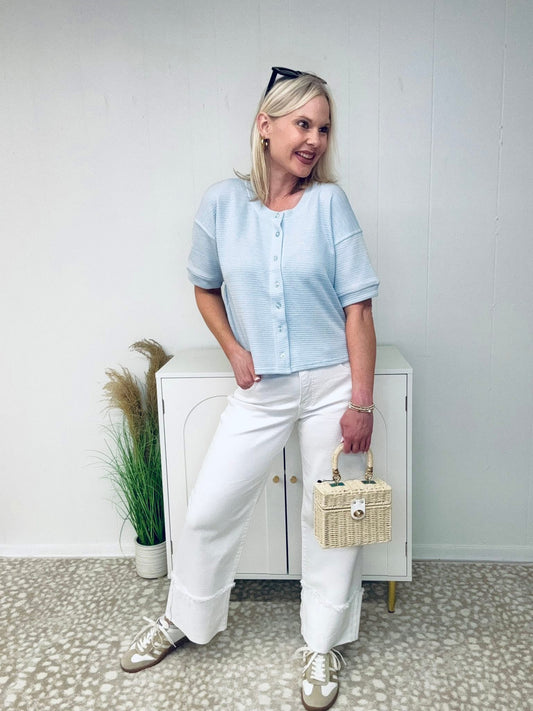 Babe Energy Short Slv Cardigan