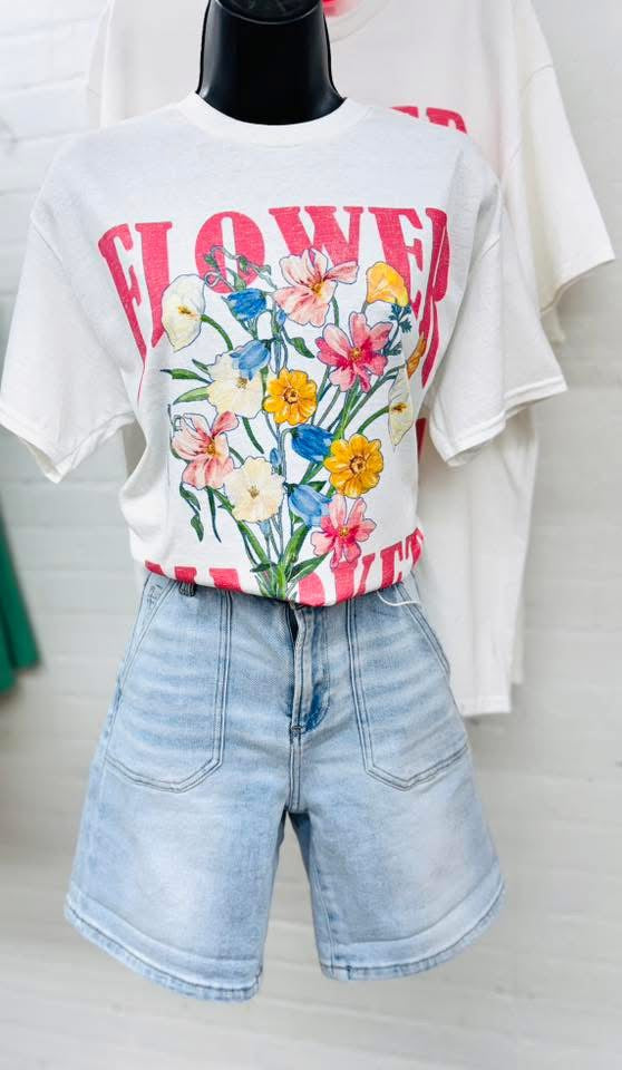 Flower Market Graphic Tee