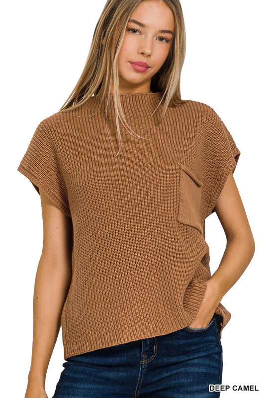 All The Needed Style Mock Neck