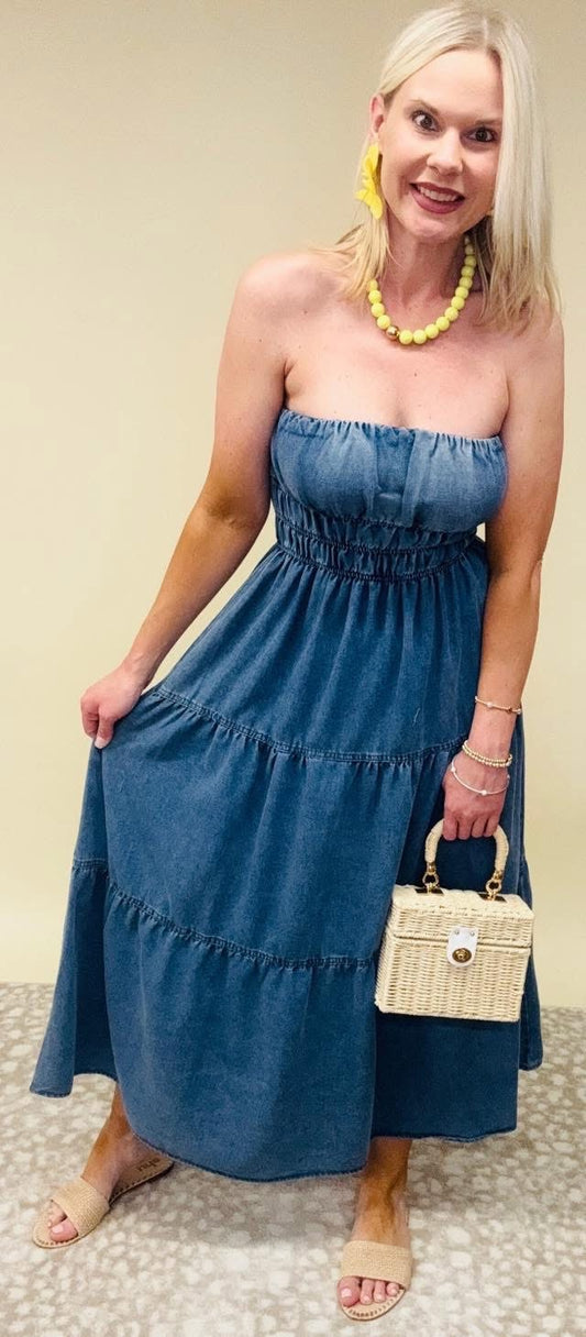 Always In Style Strapless DnmMidi