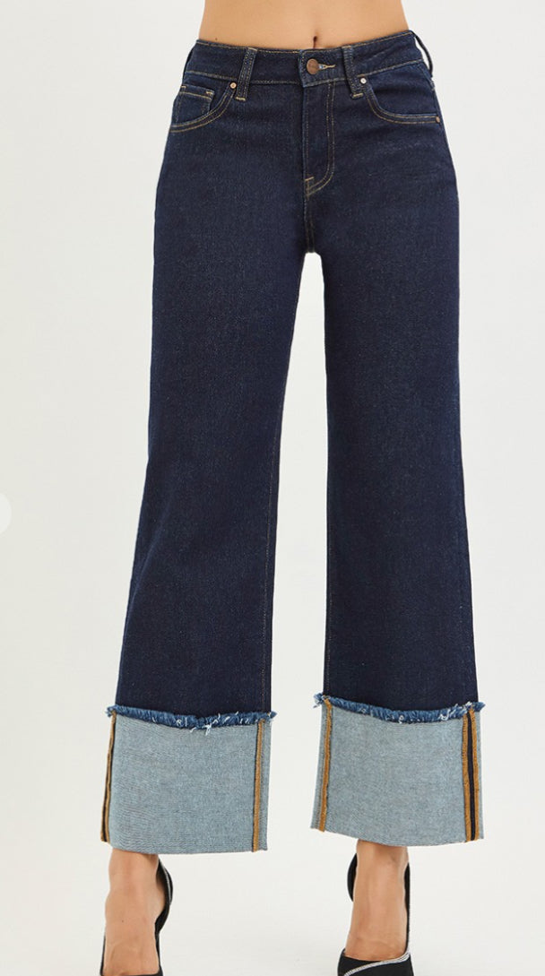 The Louise Mid-Rise Cuff DarkJn
