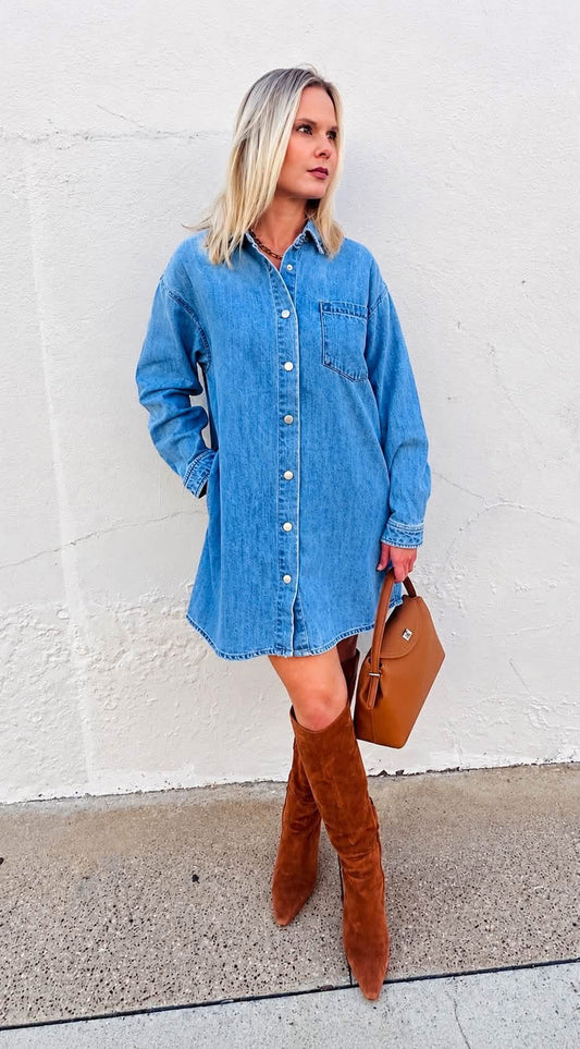 Renea Risen Oversized Button Up