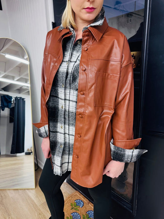 Vintage Avenue Leather Jacket