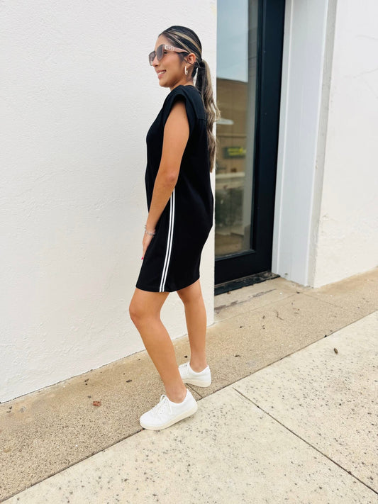 Country Club Basic Black Dress