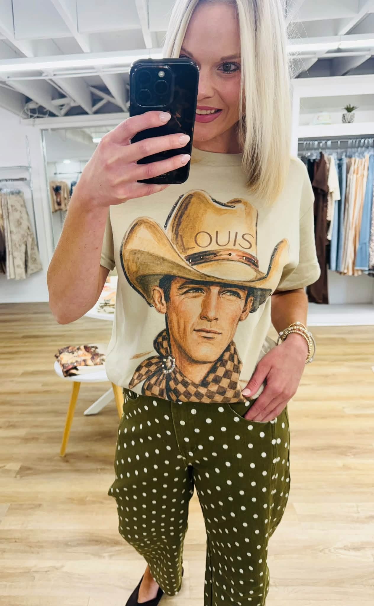 Cowboy Louis Tee