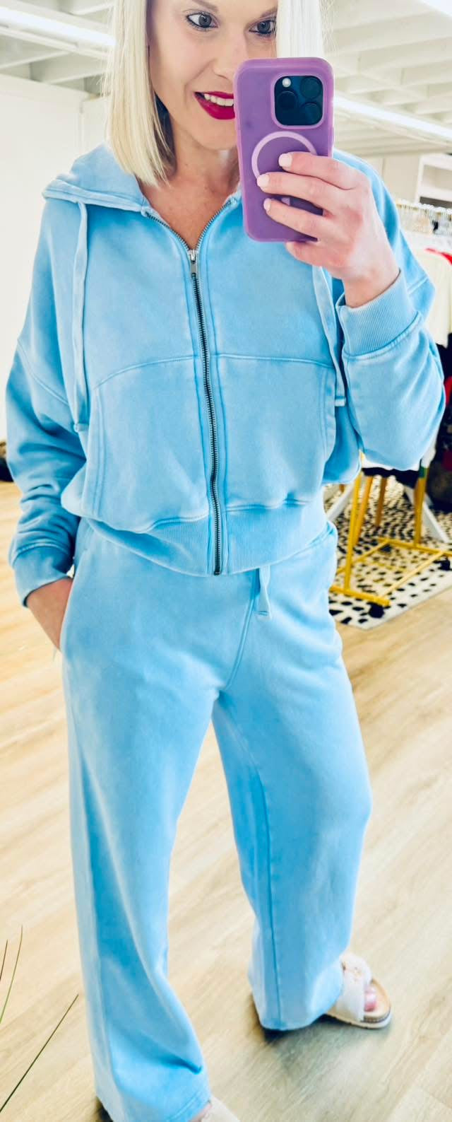 Urban Ease Mineral Wash Hoodie