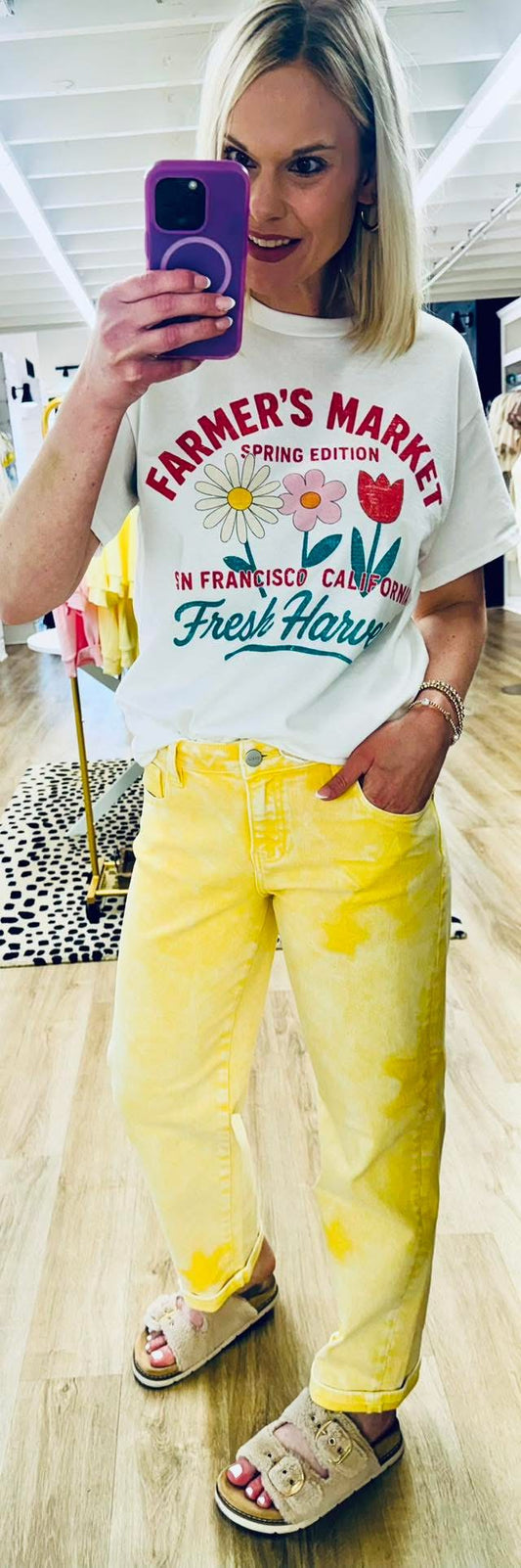 Bright As A Star Boyfriend Jeans