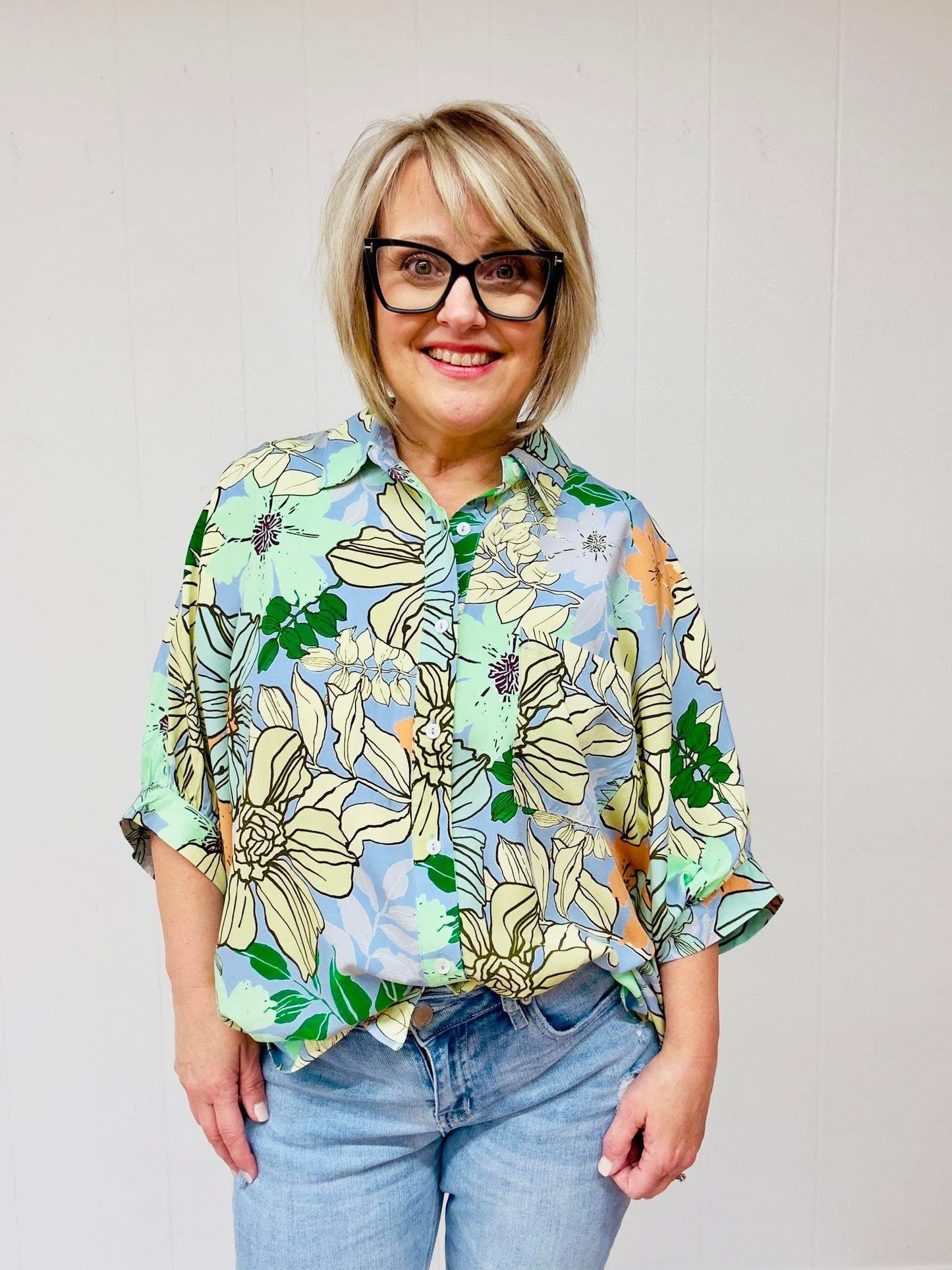 To The Tropics Blouse