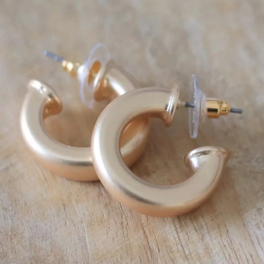 Everyday Mini Gold Hoop