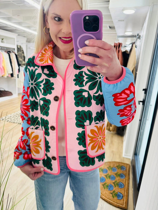 Blanche Patterned Jacket