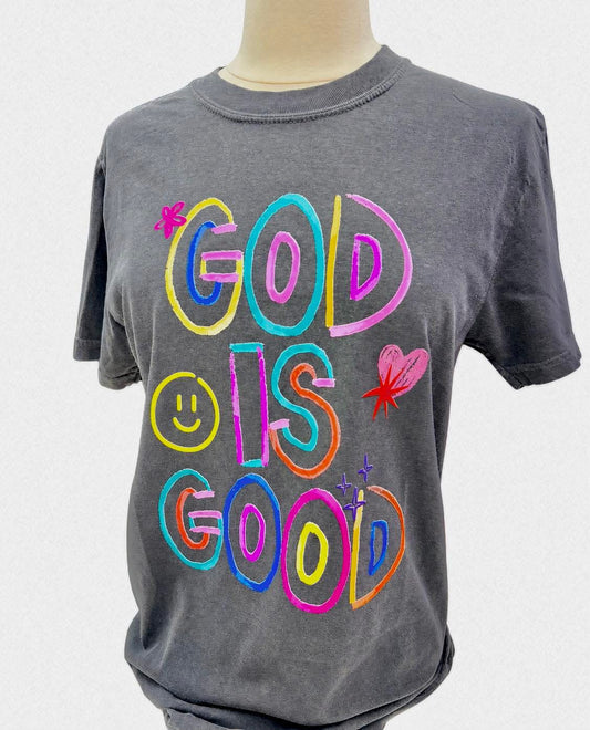 God Is Good Pepper Tee