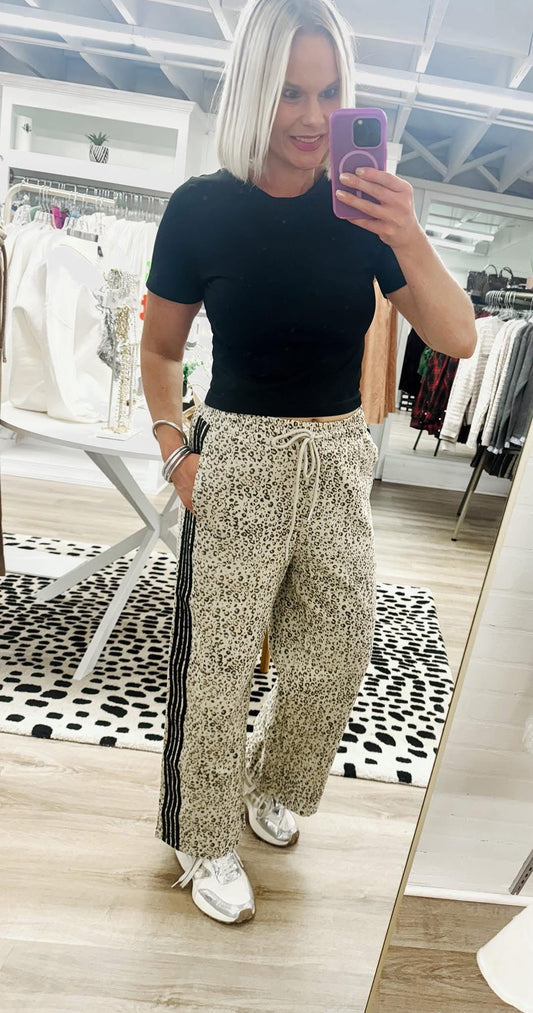 Sidewalk Safari Leopard Pants