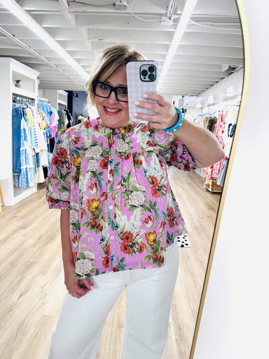 Hues Of Blooms Hibiscus Floral Tp