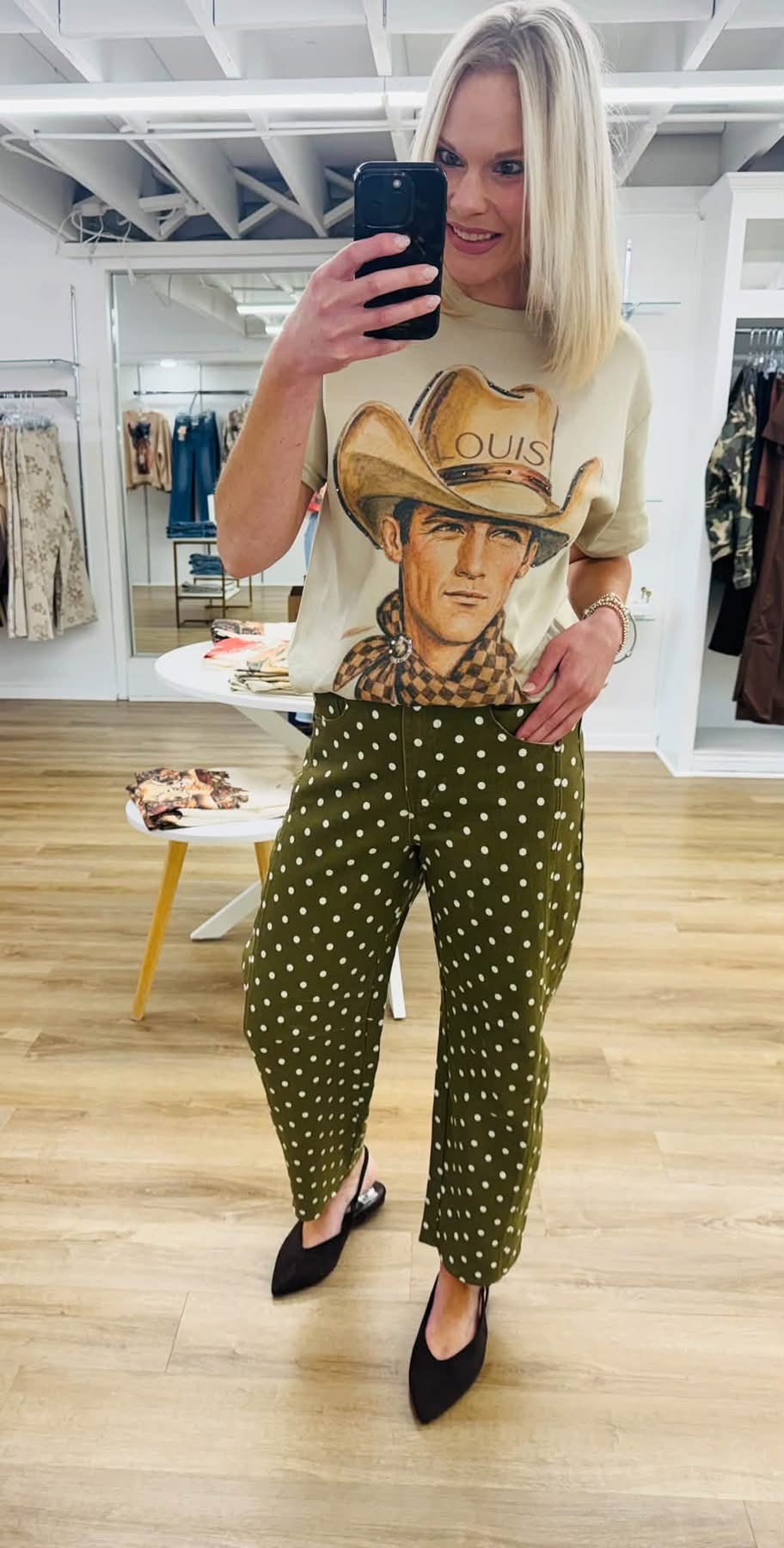 Cowboy Louis Tee