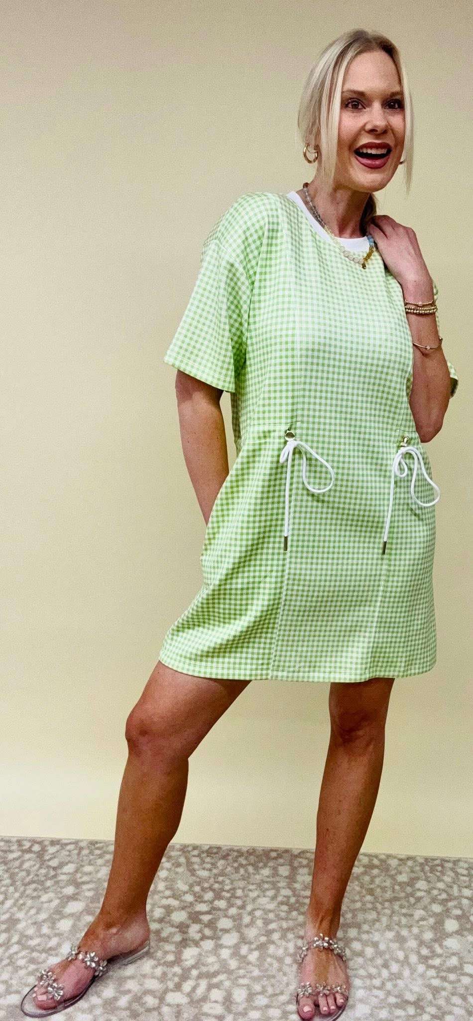 Gingham Daydate Mini Dress