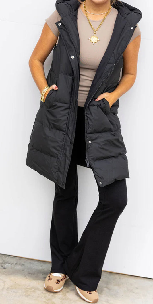 The City Stroll Longline Puffer Vst