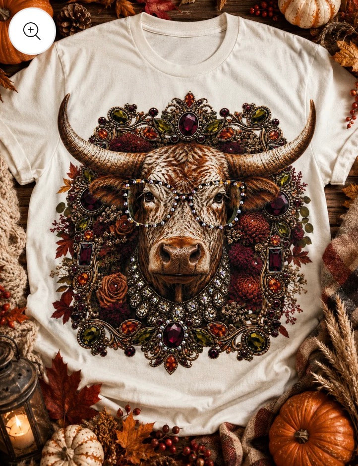 Longhorn Steer Tee