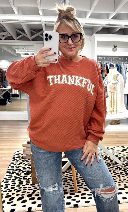 Thankful Long Sleeved Top