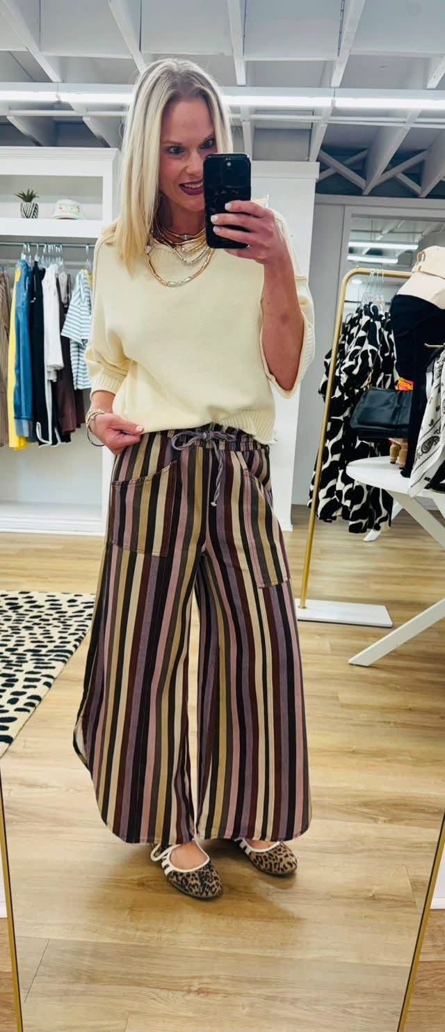 Exposed Seam Drop Shoulder Plvr