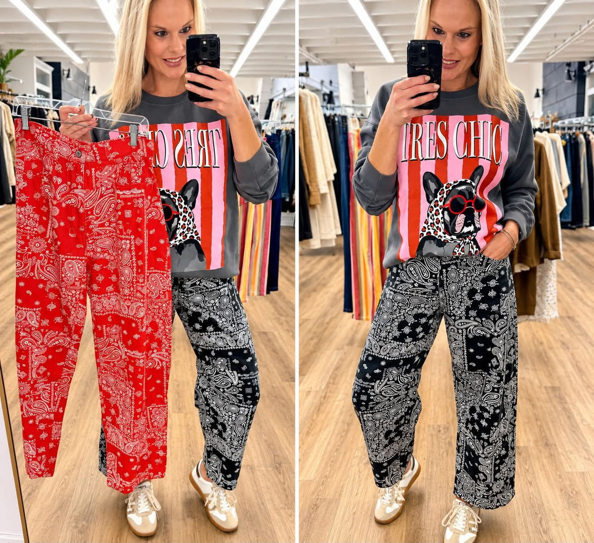 Kerstin High Rise Bandana Pants