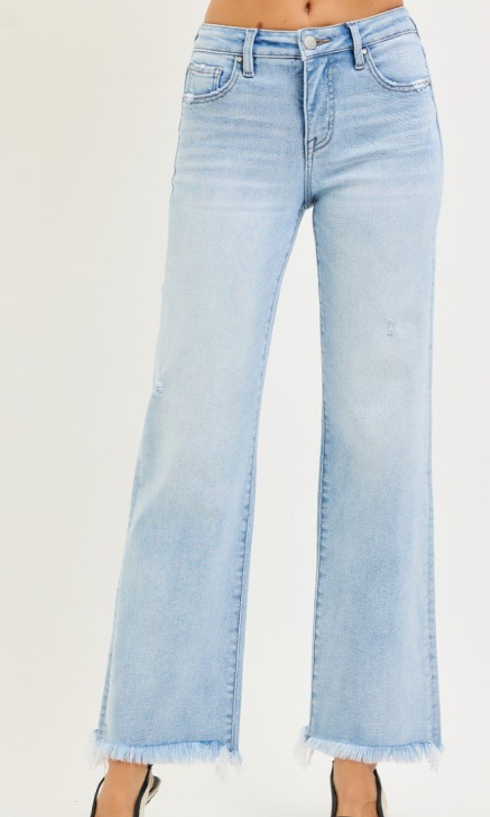 Kennedy Light Mid Rise FrayHem