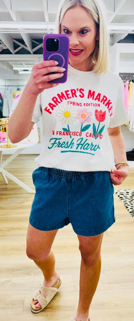 Farmer’s Market Graphic Tee