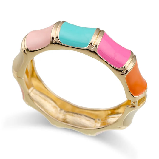 Full Of Color Metal Bracelet