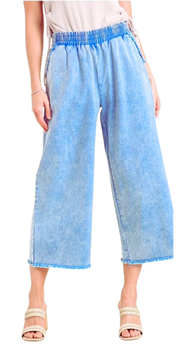 Mineral Washed Pants