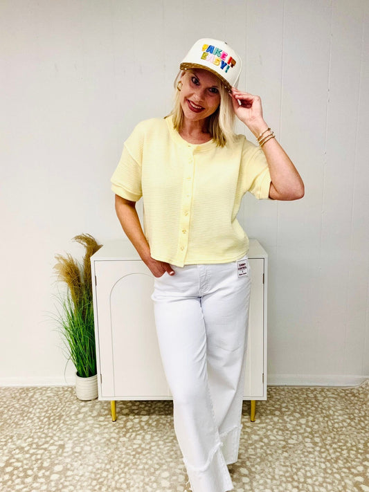 Babe Energy Short Slv Cardigan