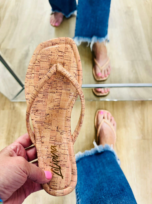 The Luna Cork Flip Flop