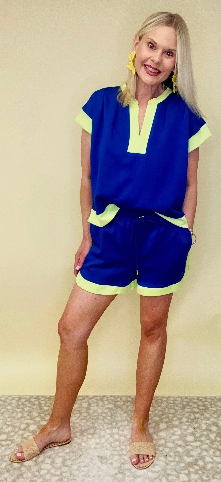 Power Pop Royal Blue Shorts