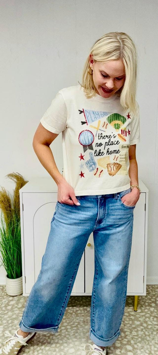 Kaydee High-Rise Ankle Boyfriend