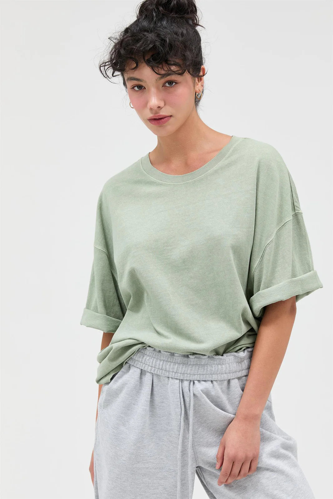 Pigment Dye Oversized T-Shirt