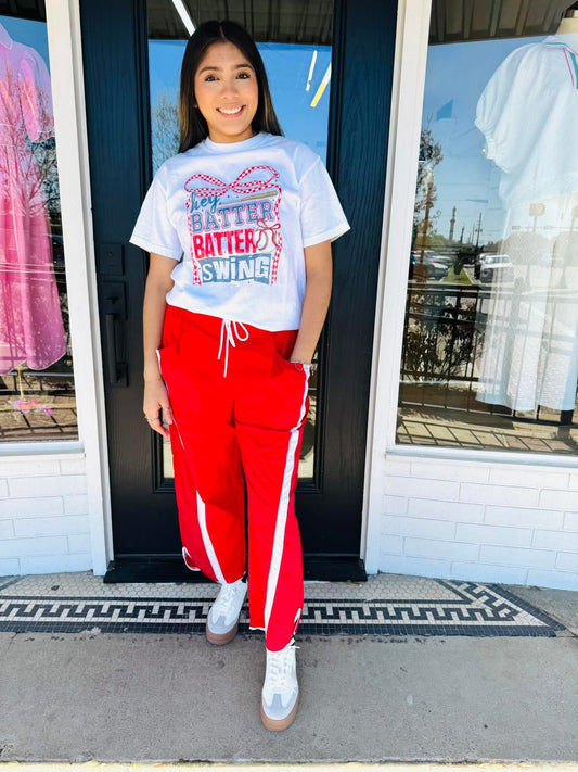 Cropped Windbreaker Pants