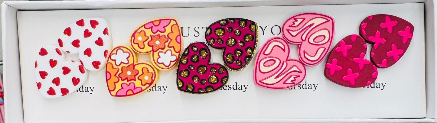 Valentines Stud Earrings